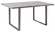 Fenton Dining Table With Cement Gray Top