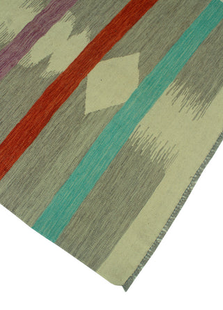 Winchester Kilim Clyve Grey Rug