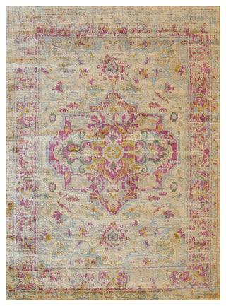 Ivory Bohemian Abstract Capella Area Rug