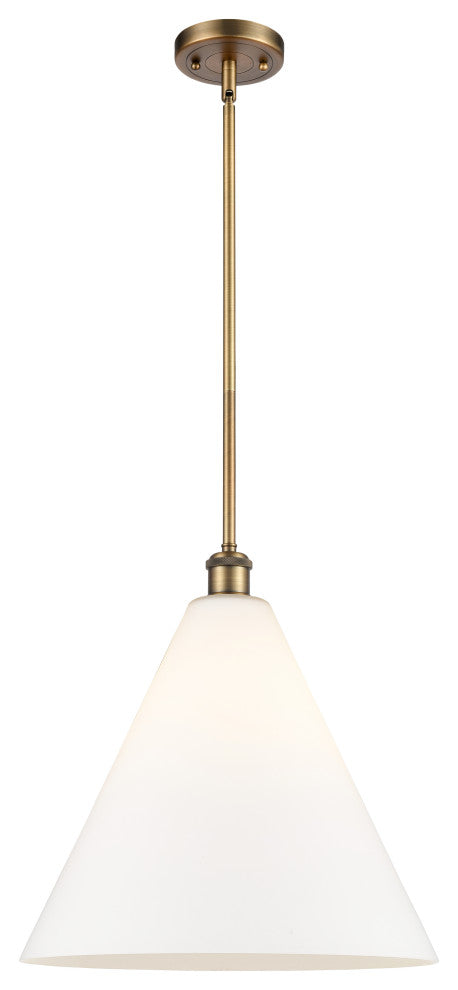 Innovations 516-1S-BB-GBC-161-LED 1-Light Pendant, Brushed Brass