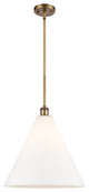 Innovations 516-1S-BB-GBC-161-LED 1-Light Pendant, Brushed Brass
