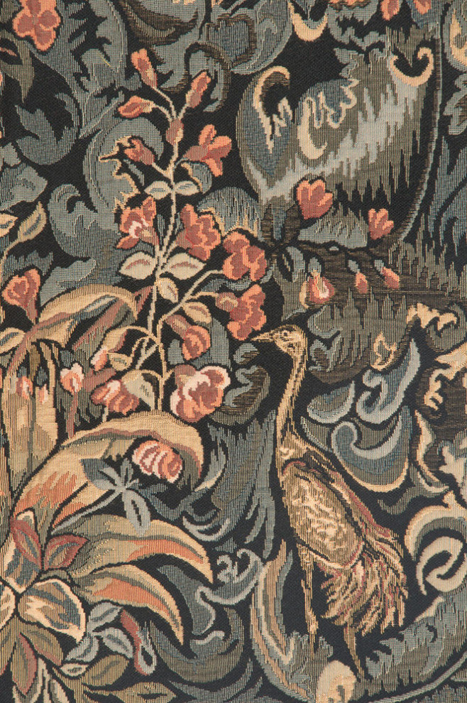 Peacock Tawoos, Wall Tapestry, 38"x24"