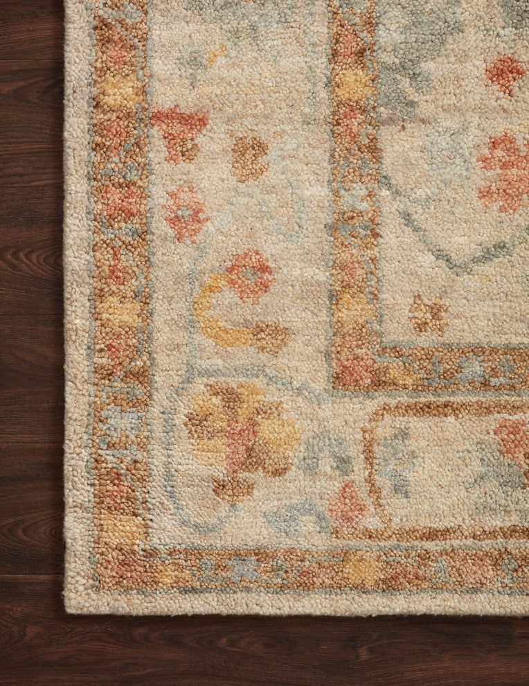 Loloi Clement Pebble / Multi 4'-0" x 6'-0" Area Rug