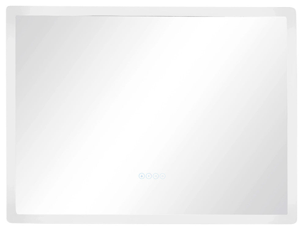 smartLED Illuminated Fog-Free Bathroom Mirror with Bluetooth Speakers and Dimmer
