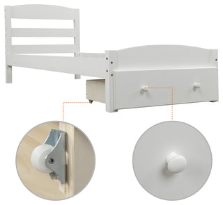 Gewnee Platform Twin Bed Frame