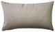 Telluride Gray Felt Coordinates Pillow 12x19, with Polyfill Insert