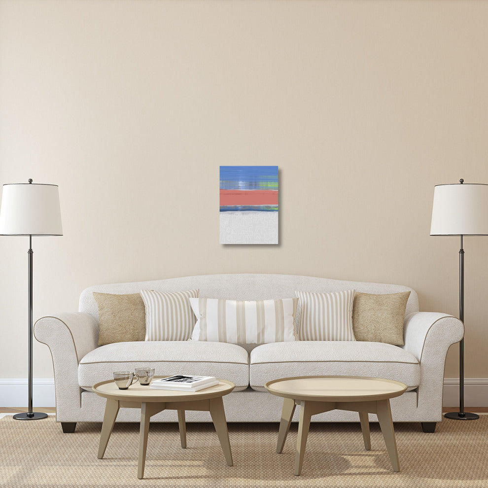 "Abstract  Blue View 2" Fine Art Print
