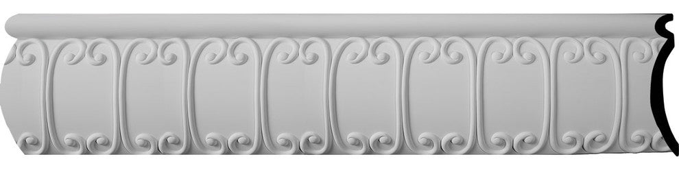 9 7/8"H x 1 5/8"P x 96"L, (4 7/8" Repeat) Vertical Hamilton Panel Moulding