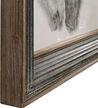 New Uttermost Custom Black And White Horses Print