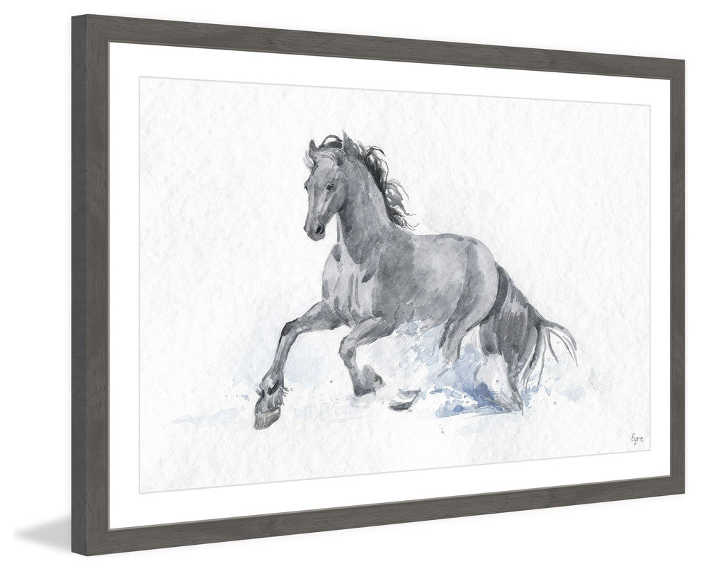 "El Caballo" Framed Painting Print, 30"x20"
