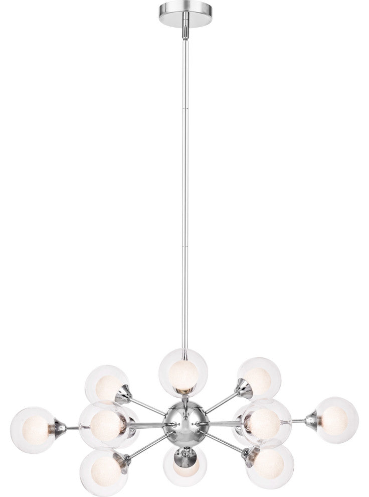 Quoizel PCSB5012 Spellbound 12 Light 29"W Sputnik Chandelier - Polished Chrome