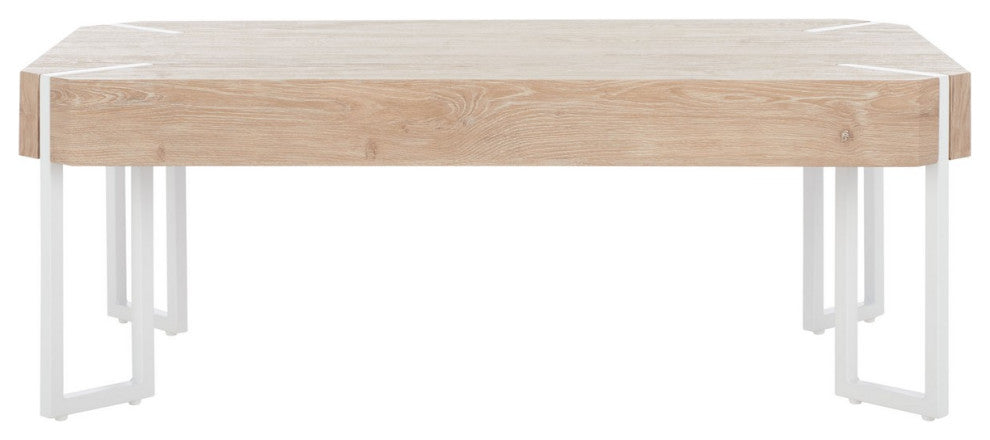 Safavieh Edgecombe Coffee Table, Natural/White