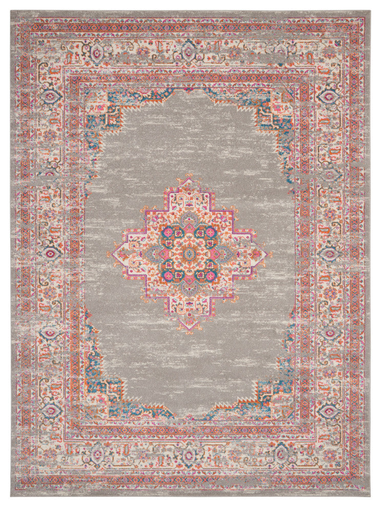 Nourison Passion 12' x 18' Grey Bohemian Indoor Area Rug