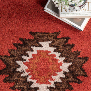 Nuloom Bronco Hand-Tufted Area Rug, Wine 8'6"x11'6"