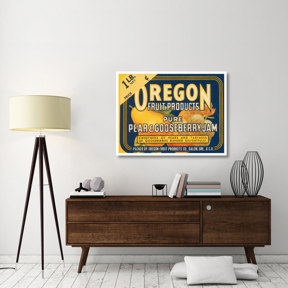 "Pure Pear & Gooseberry Jam" Digital Paper Print by Retrolabel, 46"x35"