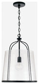 Capital Lighting, 347011MB, 14"Wx19"H 1-Light Pendant