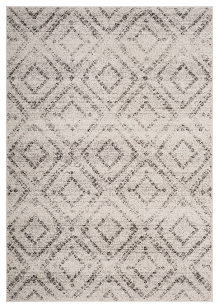Safavieh Adirondack Adr131C Damask Rug, Light Grey/Grey, 10'0"x14'0"