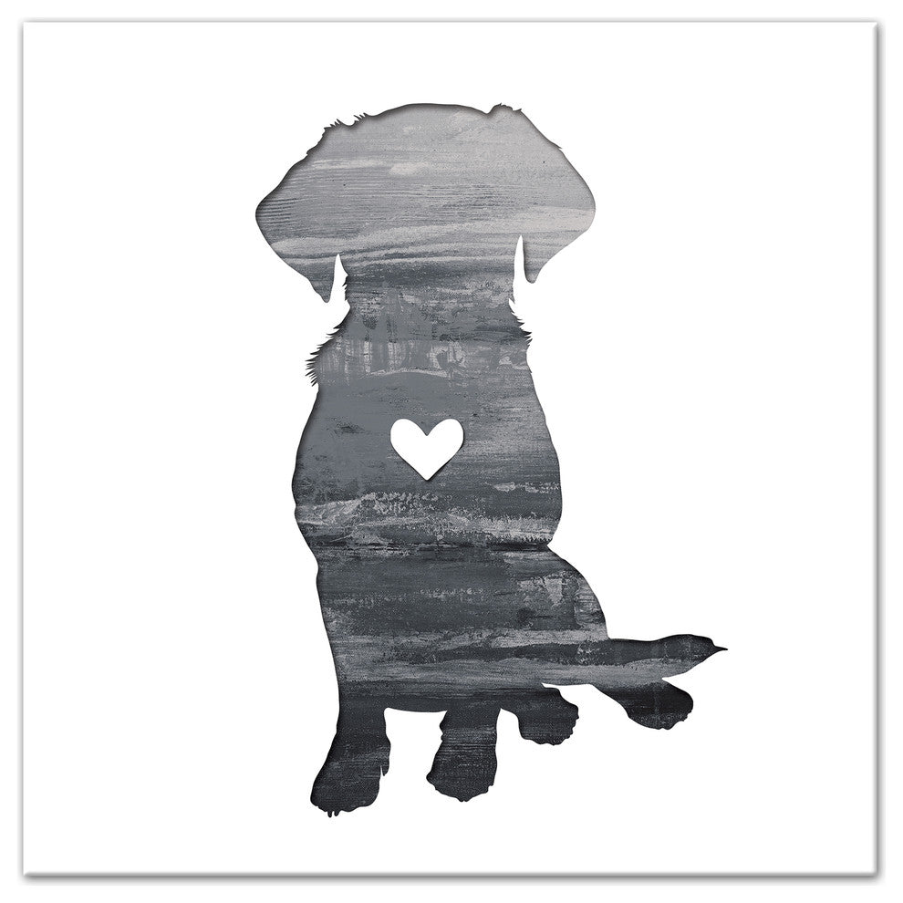Designs Direct Creative Group Ink Silhouette Lab 36x36 Canvas Wall Art