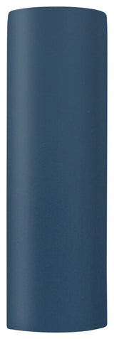 Ambiance Tube Wall Sconce, Closed, Midnight Sky, Matte White, E26