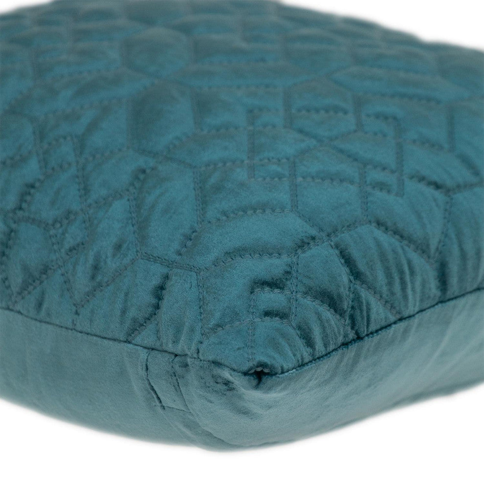 Parkland Collection Sora Teal Throw Pillow, Square