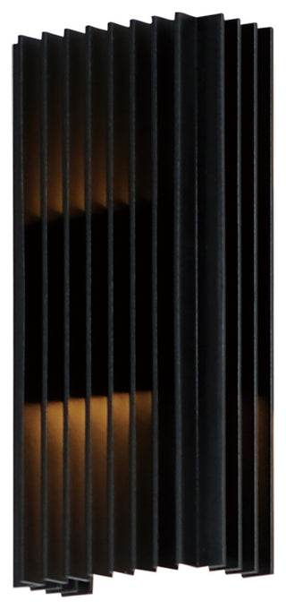 ET2 E30114 Rampart 12" Tall LED Outdoor Wall Sconce - Black