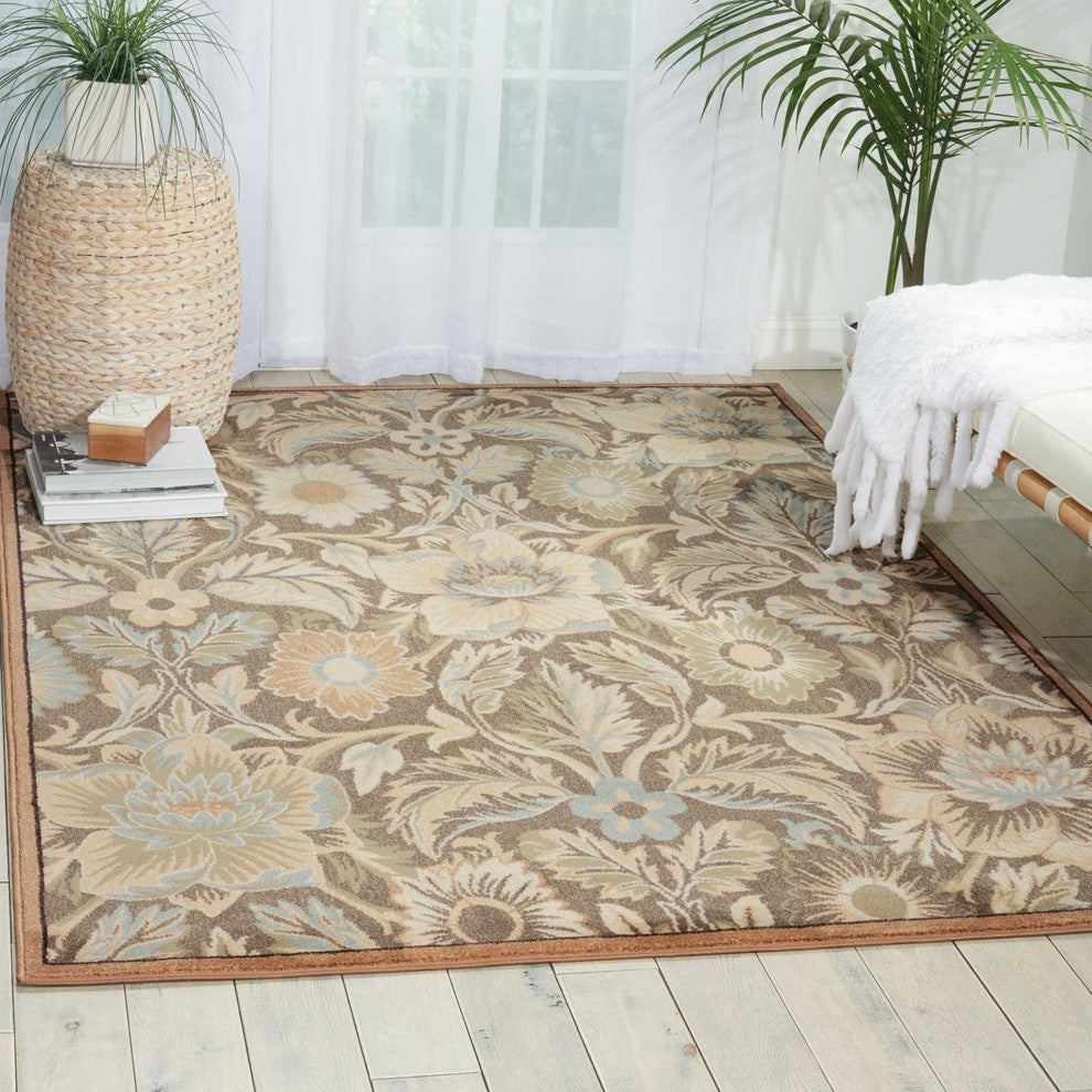 NOURISON WALDEN GREY AREA RUG