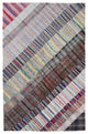 Rug N Carpet - Handmade Anatolian 6' 7'' x 10' 1'' Unique Patchwork Kilim Rug