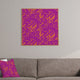 Deny Designs Karen Harris Konstructivist Magenta Framed Wall Art