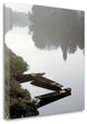 Overcast Lake View 1 Giclee Wrap Canvas Wall Art