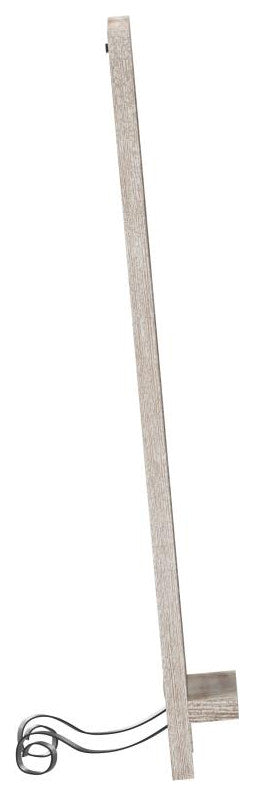 Canterbury Magnetic Chalkboard WithMetal Scrolled Legs, Hang or Countertop Board, 12" X 17" - Weathered Brown