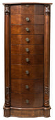 Elizabeth Jewelry Armoire, Walnut