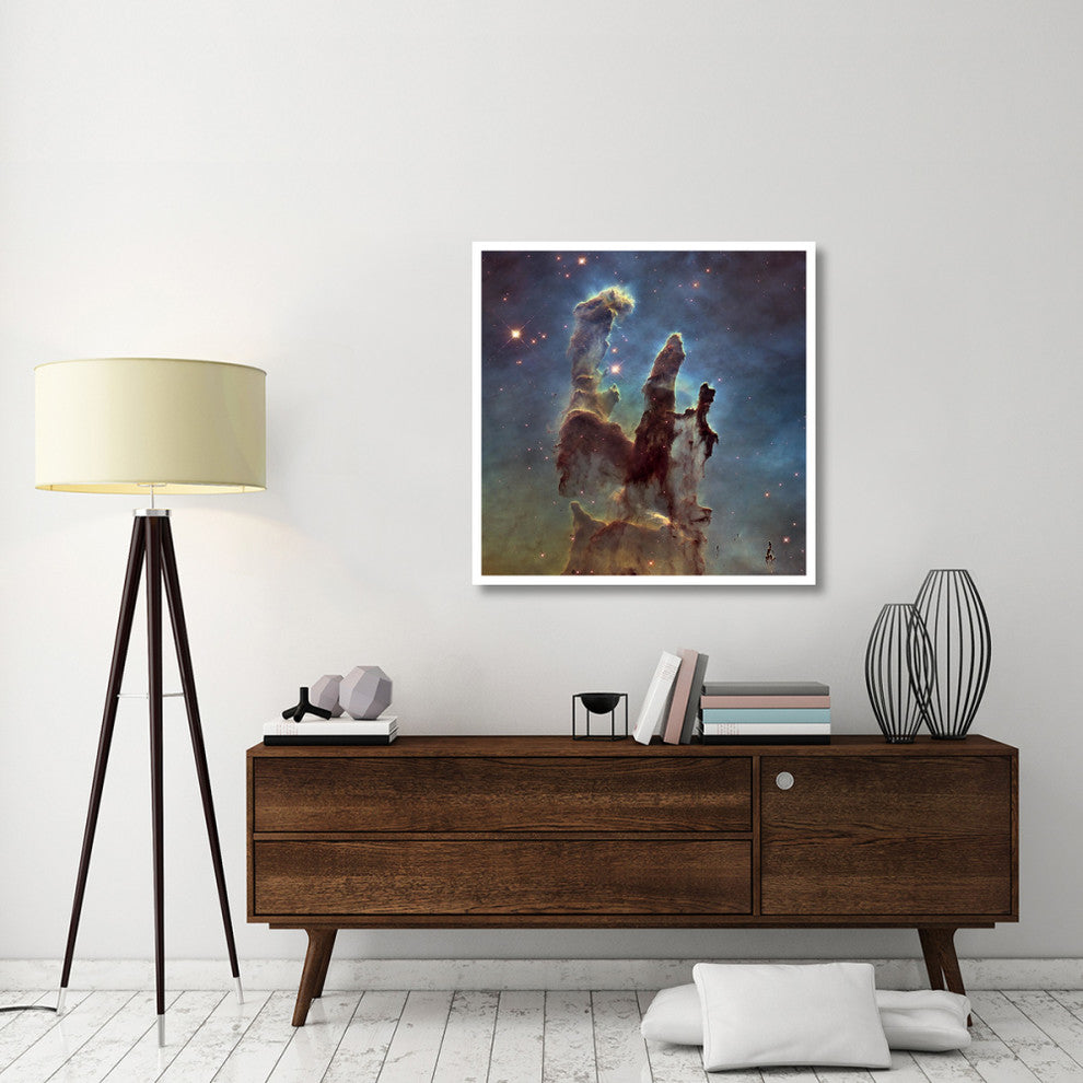 "2014 Hubble WFC3/UVIS Image of M16 - Pillars of Creation" Paper Art, 38"x38"