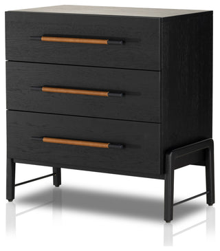 Rosedale 3 Drawer Dresser-Ebony Oak