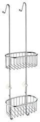 Sideline Design Shower Basket, Double Polished Chrome