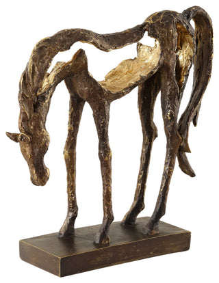 Uttermost Openly Grazing Horse Sculpture