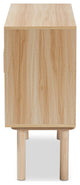 Kaidan Mid-Century Rattan Collection, 2-Door Sideboard Buffet