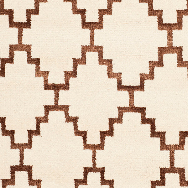 Safavieh Mosaic Mos160A Ivory, Brown Area Rug