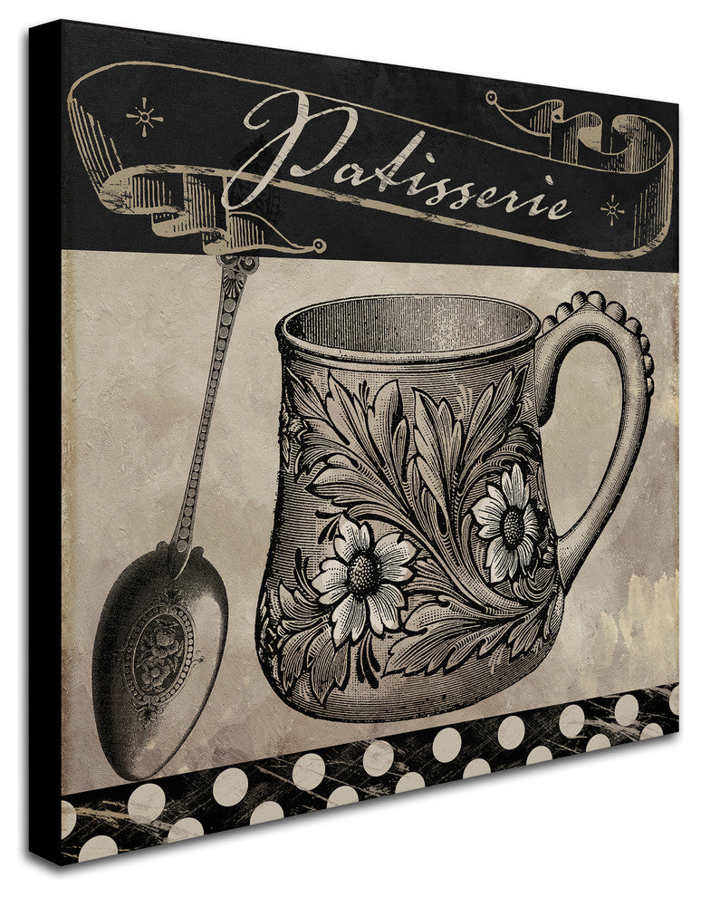 Color Bakery 'Bistro Parisienne III' Canvas Art, 24"x24"
