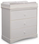 Modern 3 Drawer Dresser with Changing Top