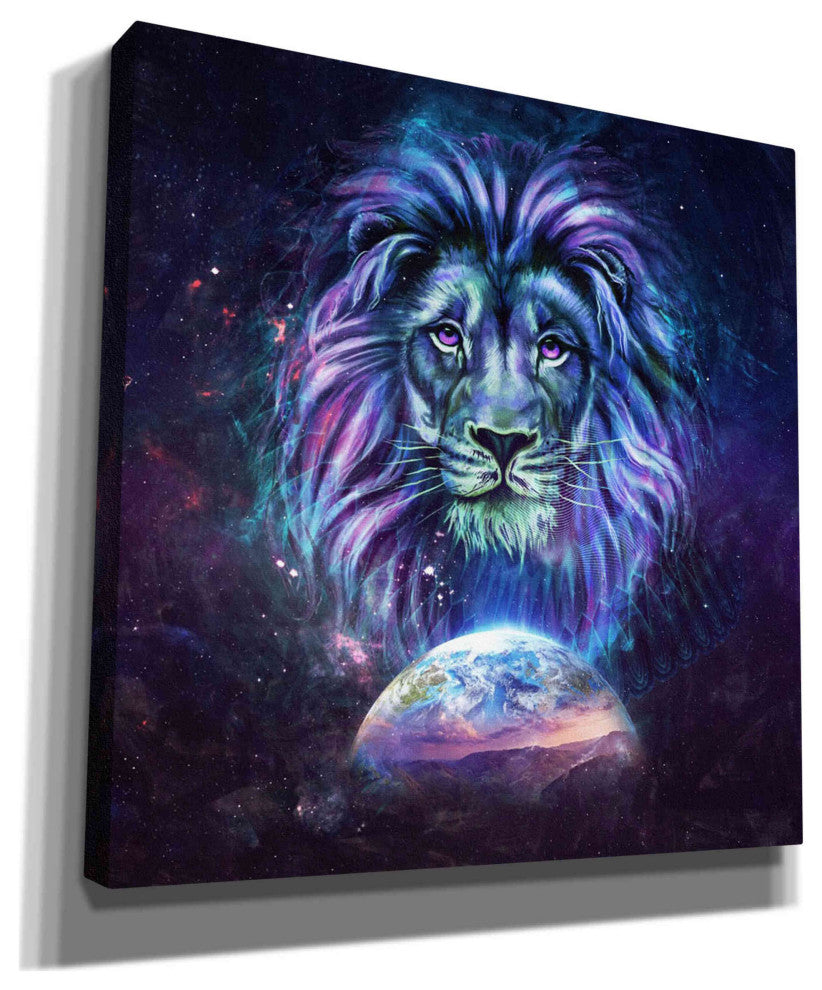 Epic Graffiti ''Guardian'' by Cameron Gray, Giclee Canvas Wall Art, 26"x26"
