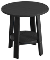 Poly Deluxe End Table, Black
