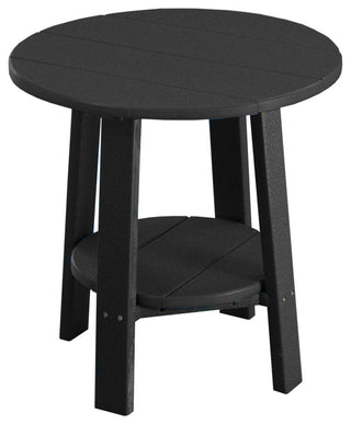 Poly Deluxe End Table, Black