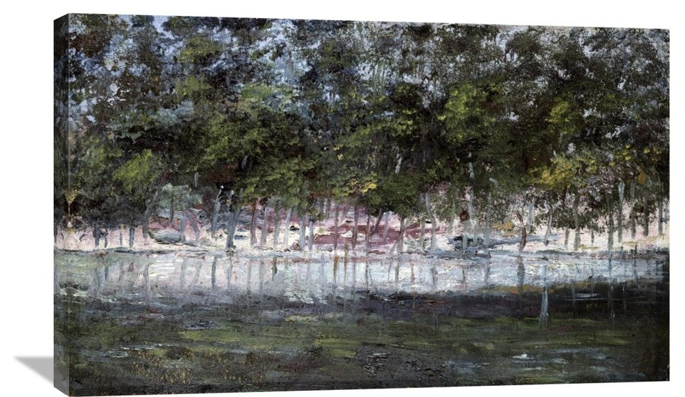 "Las Fuentes De Tialpan" Artwork, 36"x22"