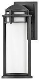 Hinkley Annapolis Small Wall Mount Lantern, Textured Black
