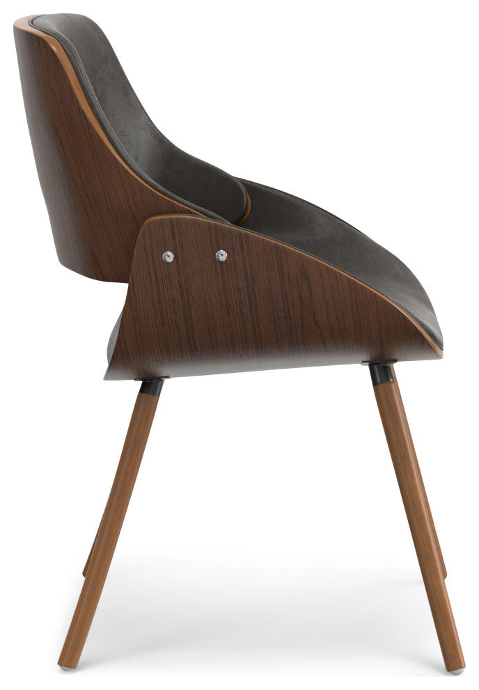 Malden Bentwood Dining Chair with Wood Back
