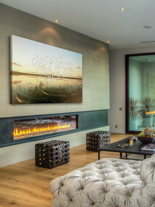 "Sunshine" Painting Print on Wrapped Canvas