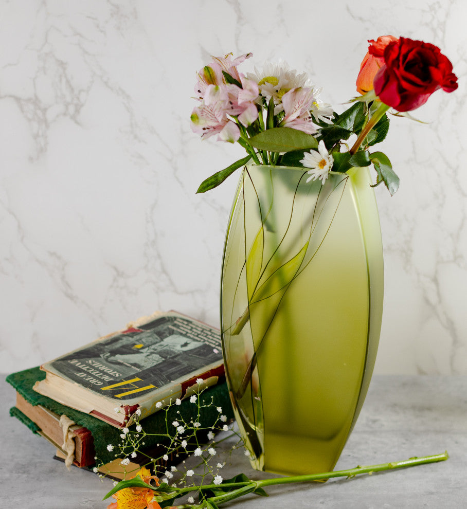 Evergreen Vase, 12.5"