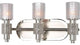 Kalco Lighting Ashington 3 Bath Light, Polished Satin Nickel