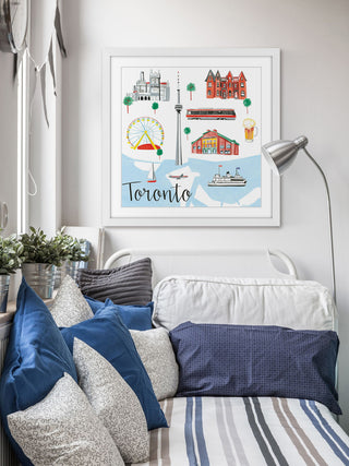 "Toronto" Framed Print by Molly Rosner