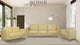 ACME Malaga Sofa, Cream Leather